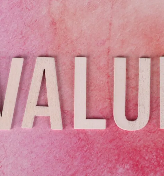 Brand equity represented by the word value