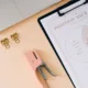 Brand positioning strategy planning on a board